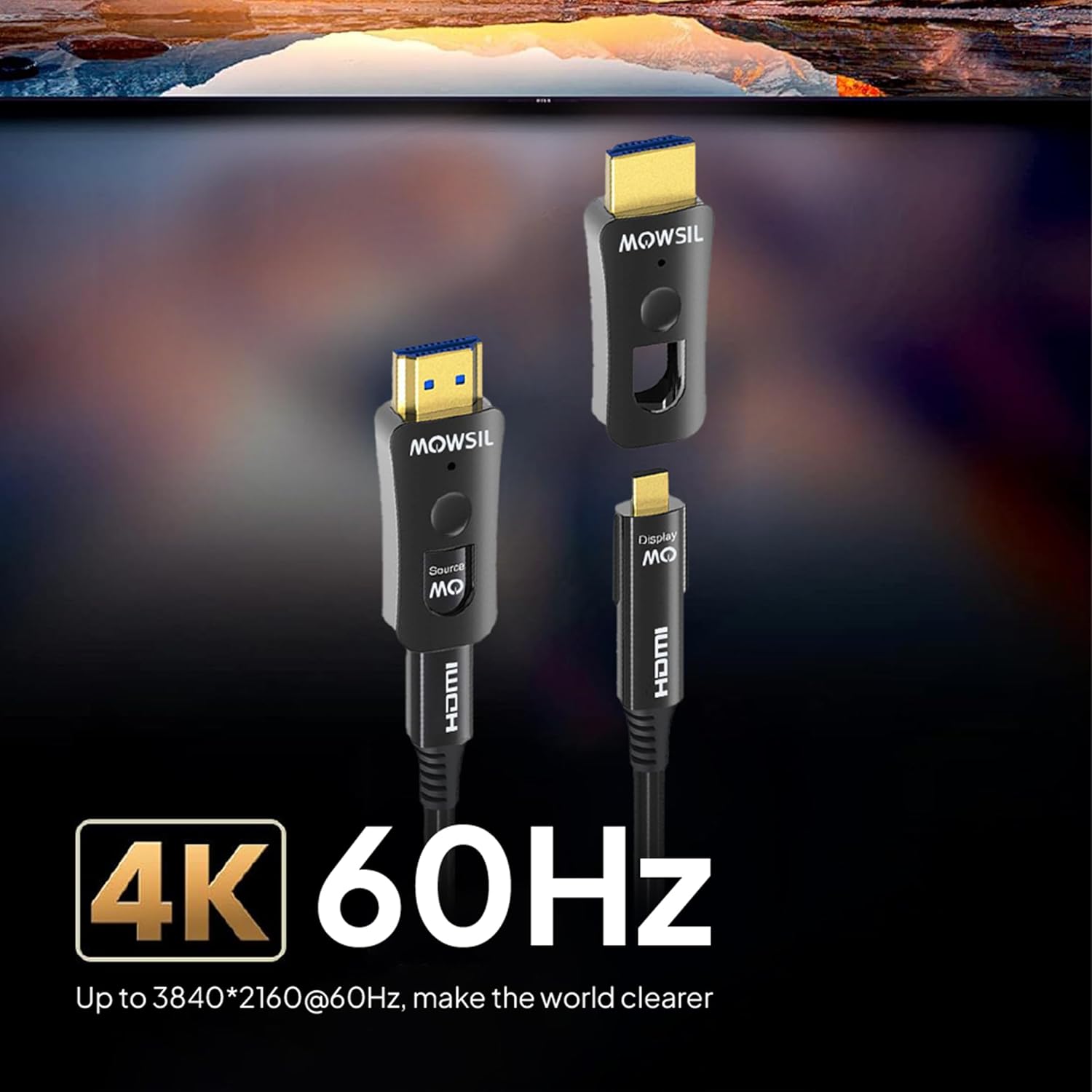 Mowsil HDMI Active Optical Cable