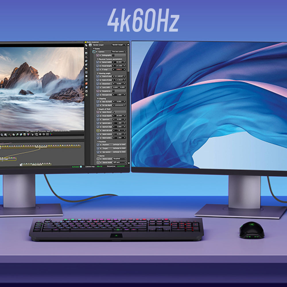 كابل فيديو USB4 بدقة 4K