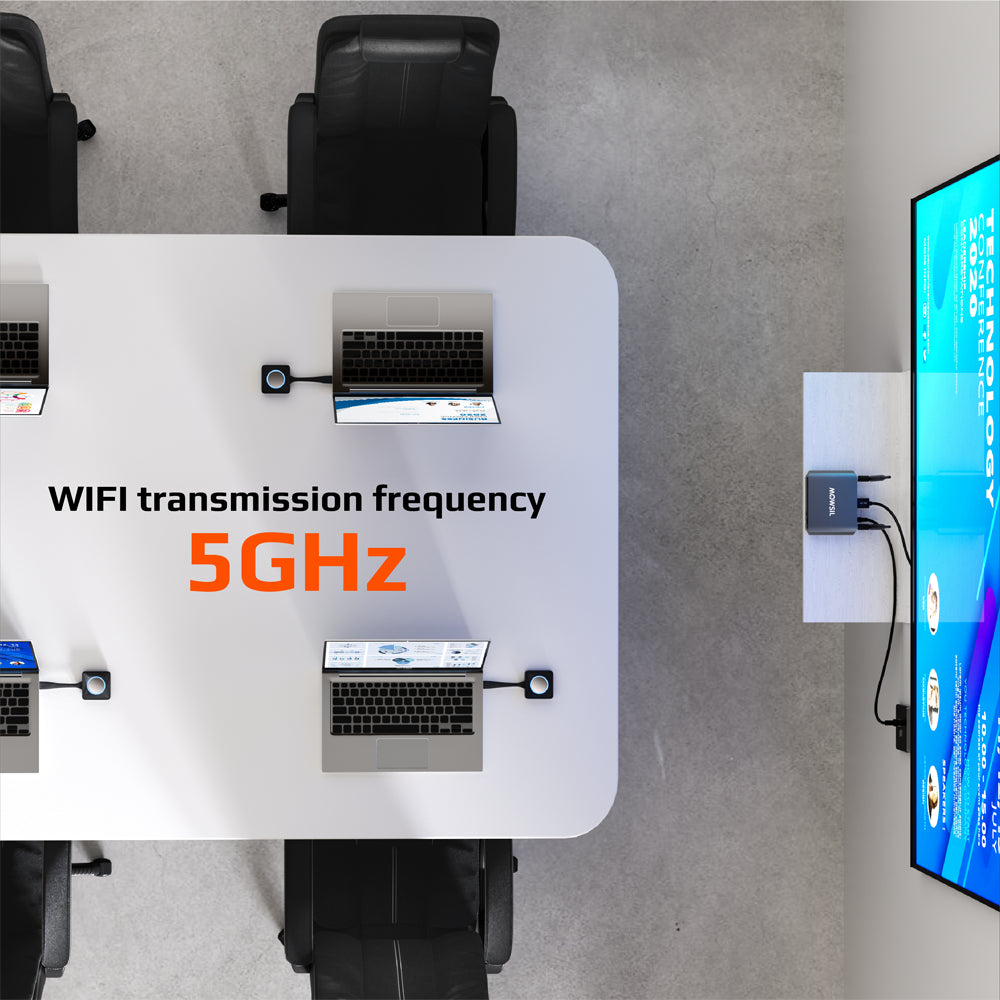 موسّع Mowsil HDMI اللاسلكي عبر 5G 30M