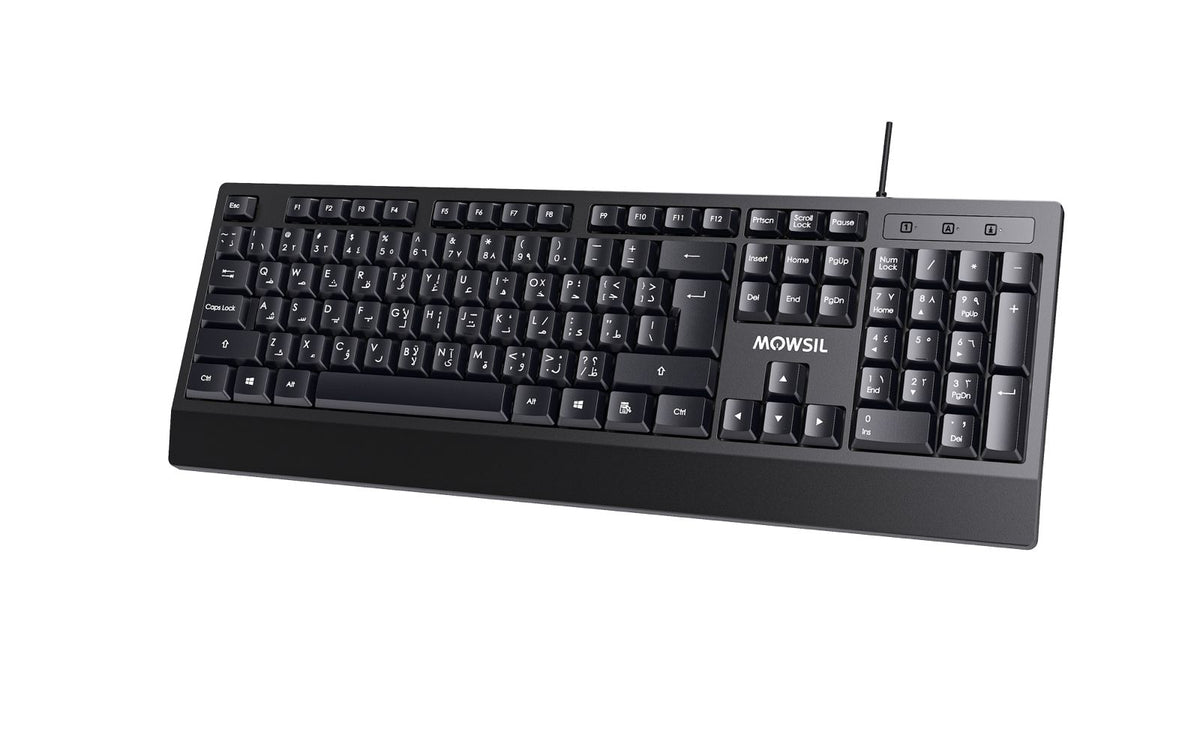 MOWSIL MR140 Wired Keyboard
