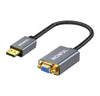 Mowsil DisplayPort to VGA Adapter – 1080p@60Hz, Gold-Plated, Plug & Play Converter for PC, Laptop & Monitor
