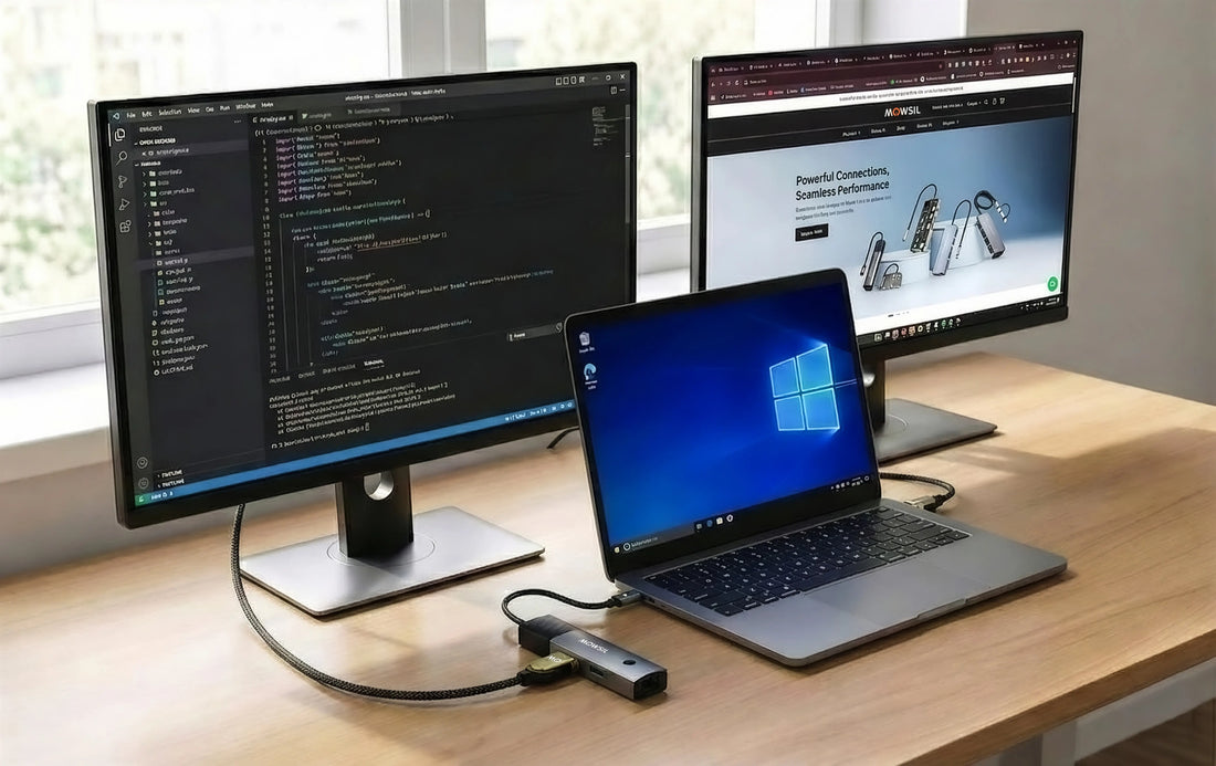 How to Connect Multiple Monitors with HDMI & DisplayPort Adapters