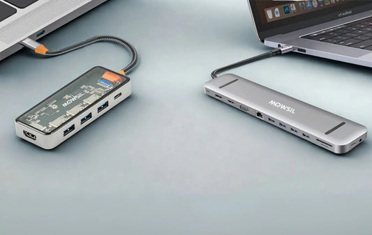 hubs and docking stations for laptops