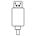 ⁠Audio / Video converter cables