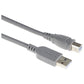 Mowsil USB 2.0 Type-A to Type-B Printer Cable – 480Mbps High-Speed, Tangle-Free PVC, Reliable Connection