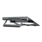 Mowsil Laptop Stand with 8-in-1 USB-C Hub, Adjustable Aluminum Laptop Riser