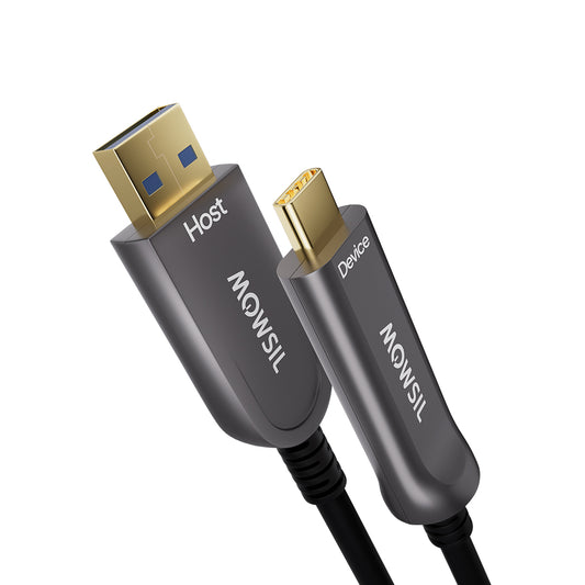 Mowsil USB 3.1 Type-A to USB-C AOC Cable