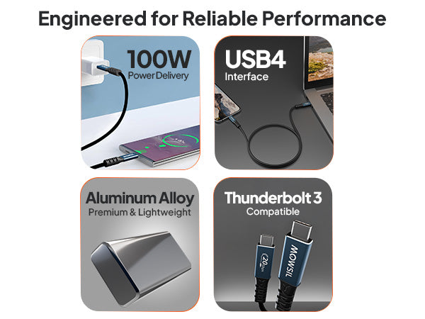 Mowsil USB-C Cable