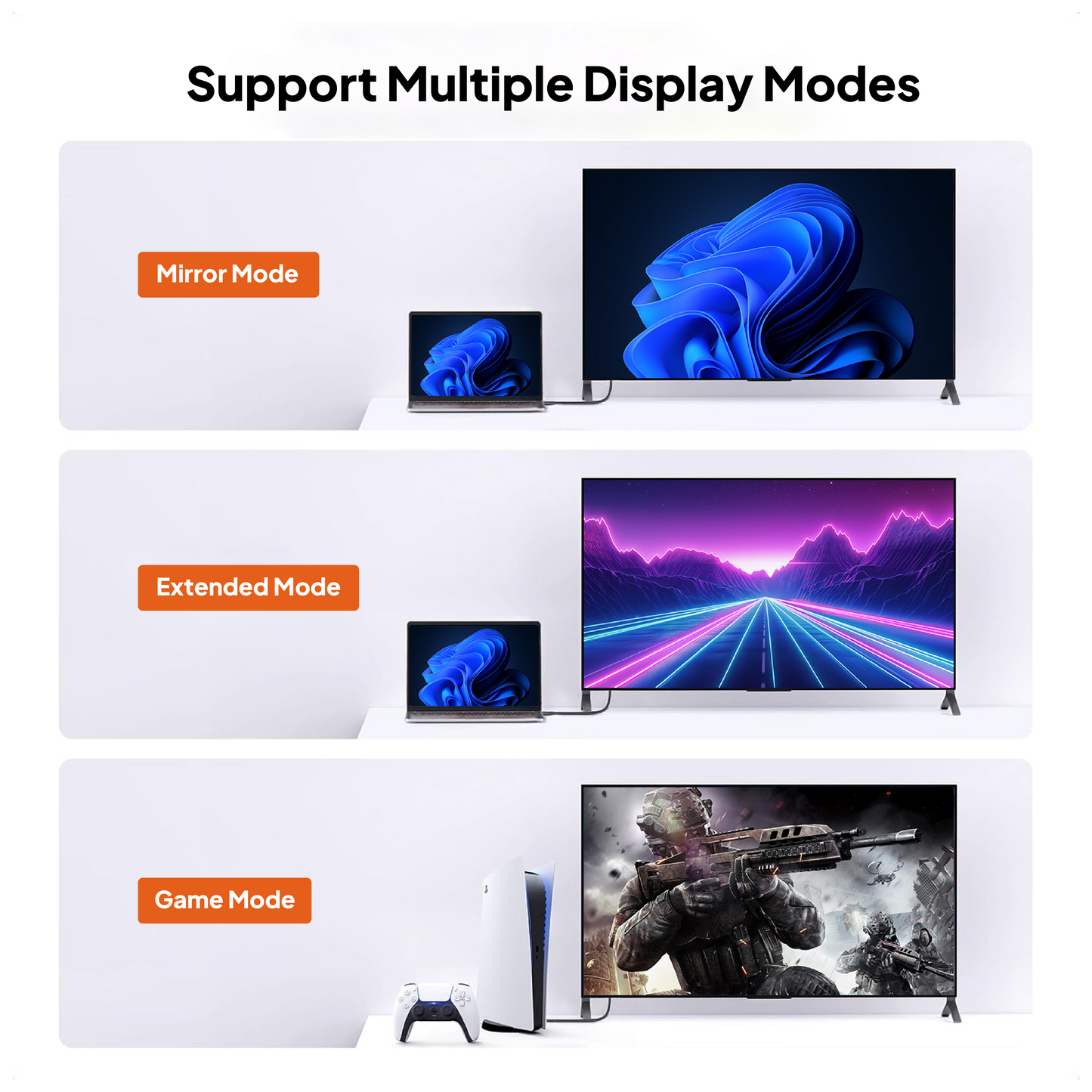 كابل Mowsil HDMI 8K 60Hz 2.1