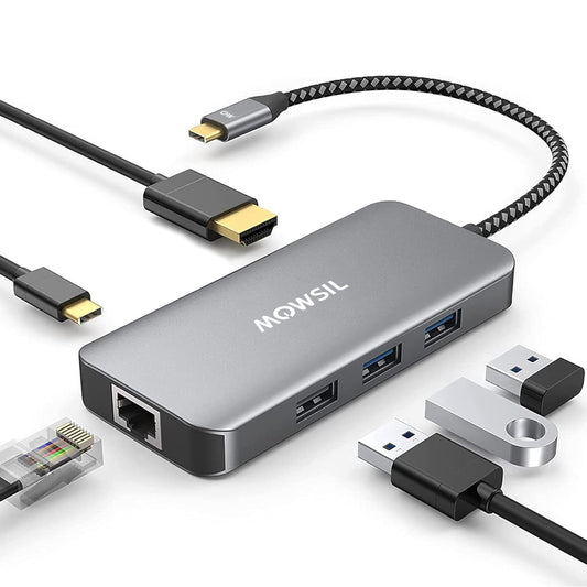 موزع مووسيل USB-C 6 في 1