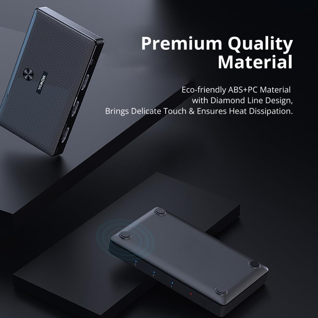 مفتاح HDMI 5 في 1 مخرج 4K