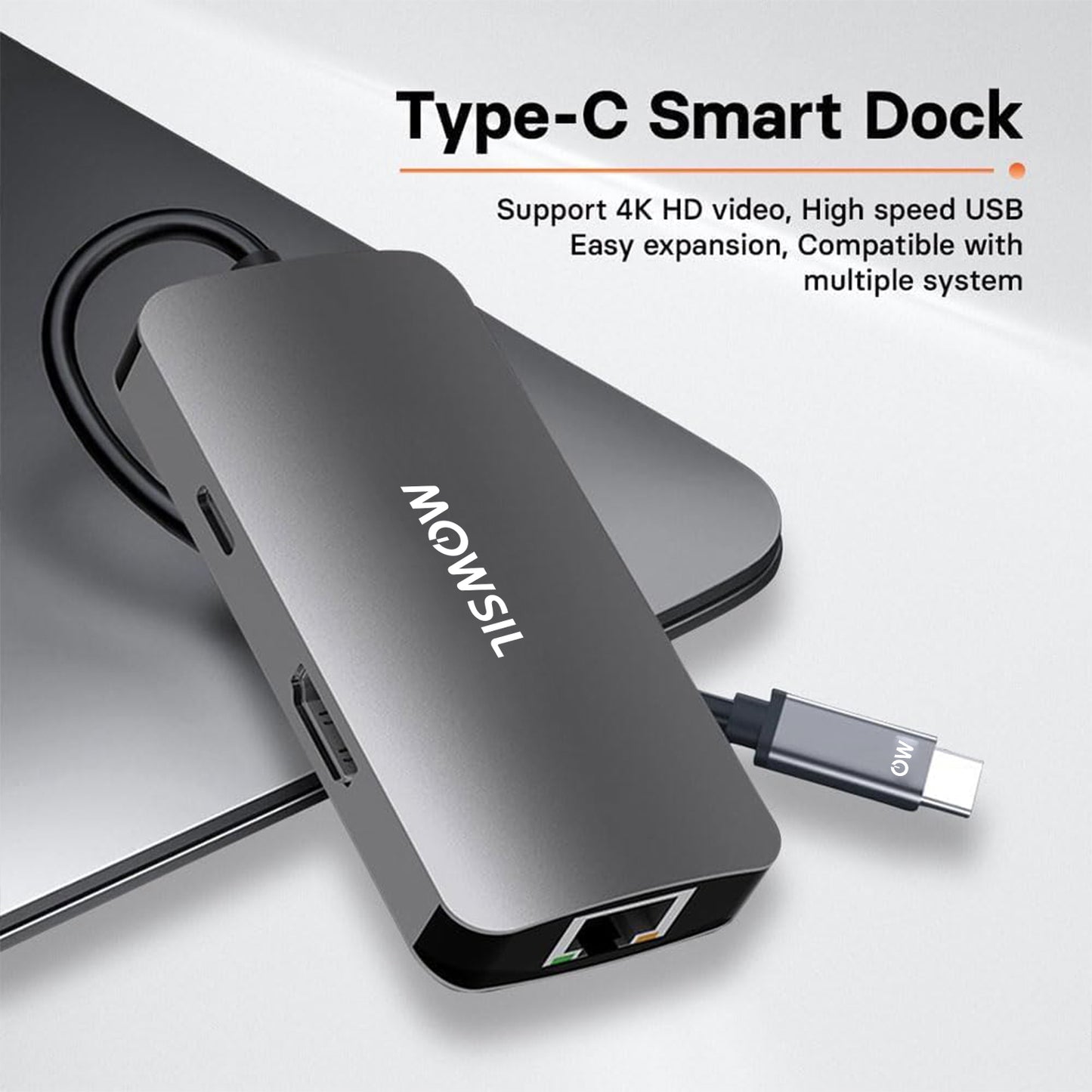 موزع مووسيل USB-C 6 في 1
