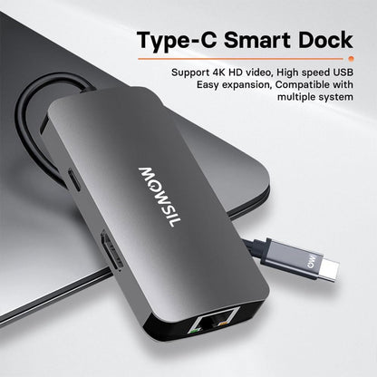 موزع مووسيل USB-C 6 في 1