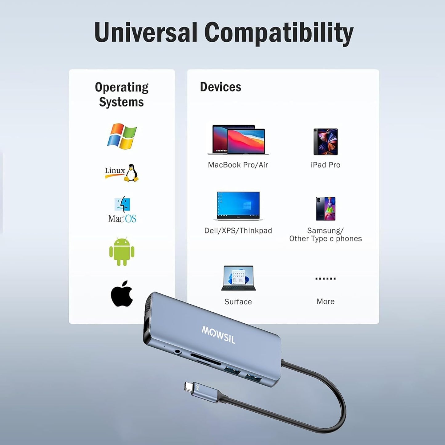 موزع مووسيل USB-C 11 في 1