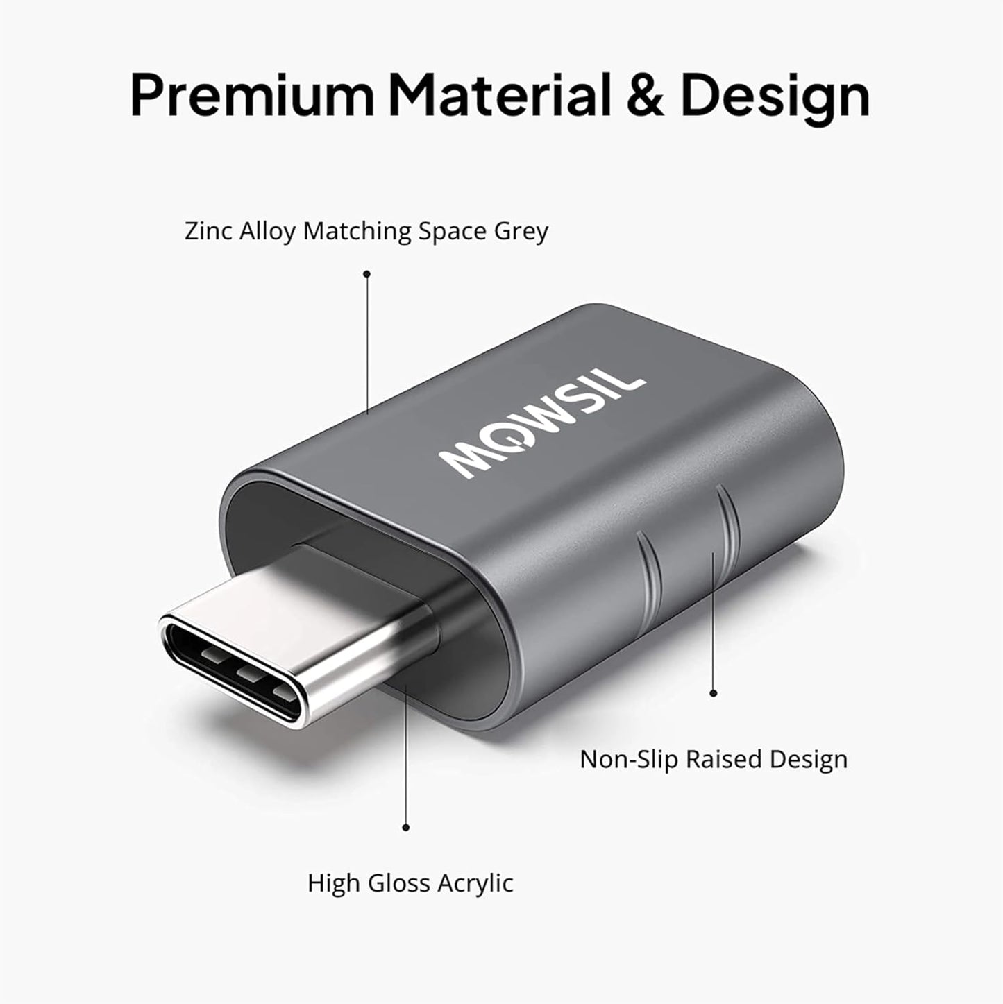 Mowsil USB-C to USB 3.0 Converter