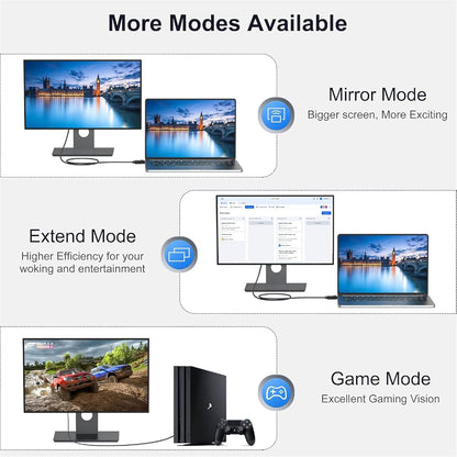 كابل مووسيل DP إلى DVI-D بطول 2 متر