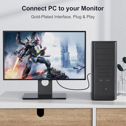 كابل مووسيل DP إلى DVI-D بطول 2 متر