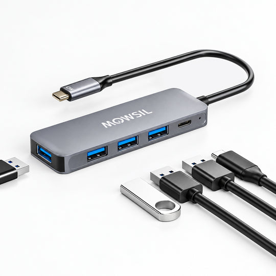 Mowsil USB-C to USB-A Hub