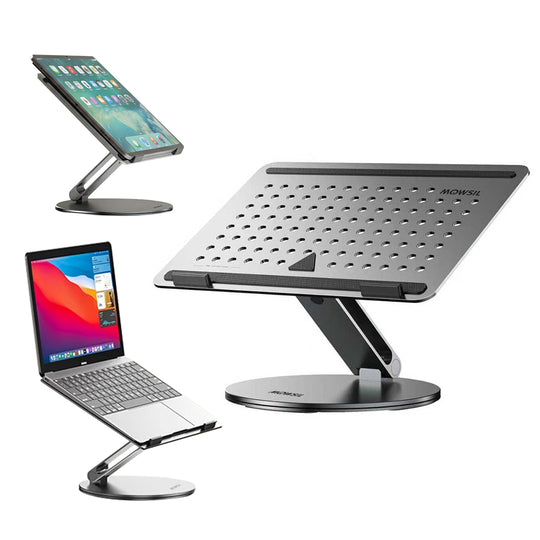 Mowsil Adjustable Laptop Stand for Desk & Tablet