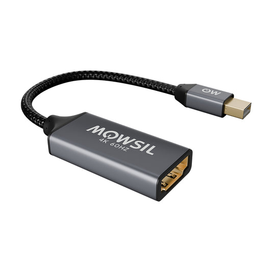 Mowsil Mini DisplayPort to HDMI Adapter