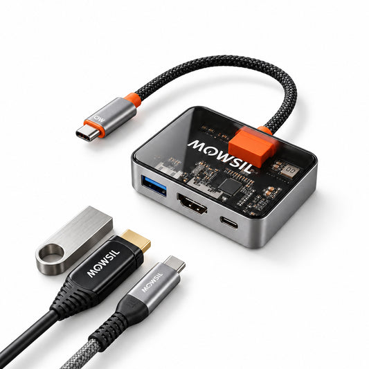 Mowsil USB-C to HDMI Multiport Adapter