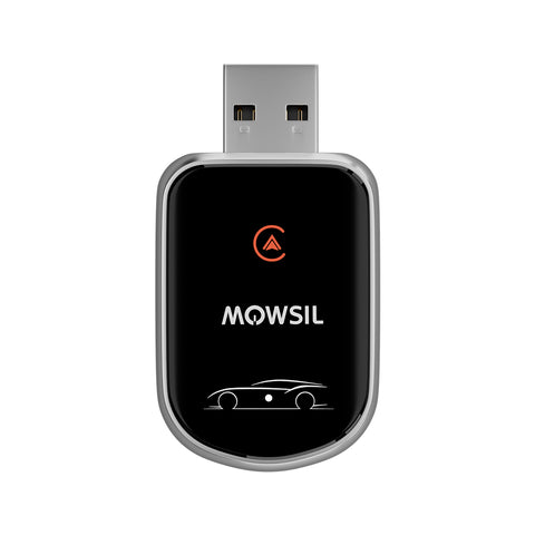 Mowsil Wireless CarPlay Adapter – Bluetooth 5.2 & Wi-Fi