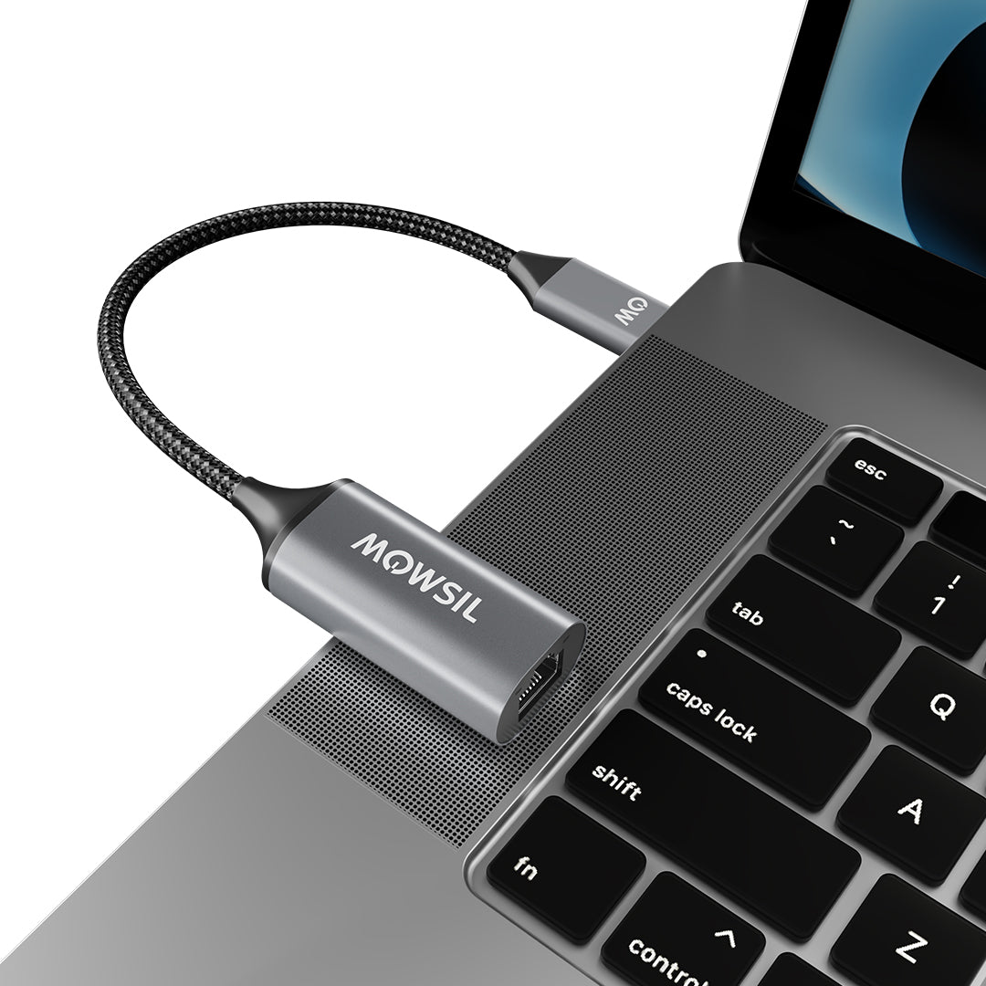 Mowsil USB-C to Ethernet Adapter