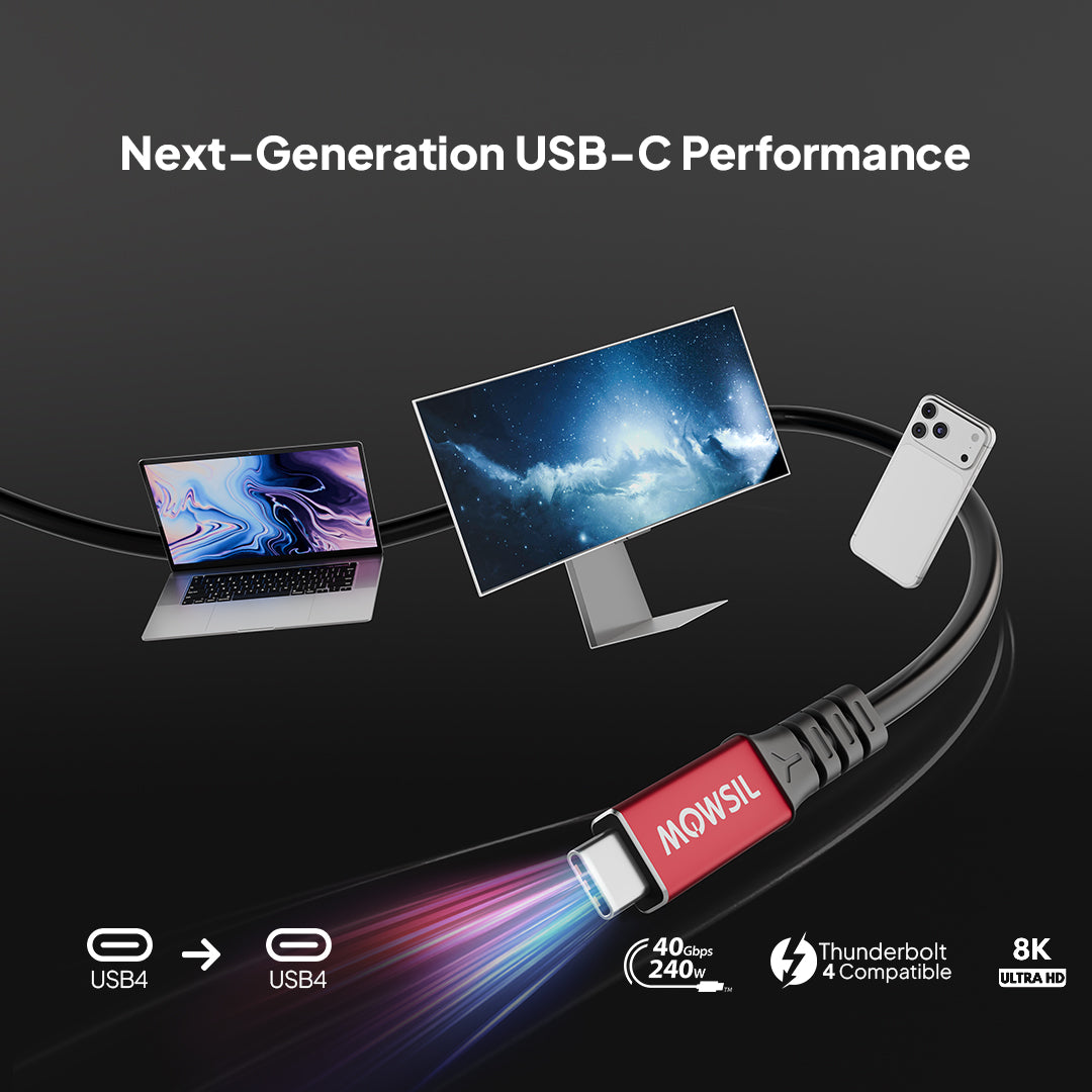 كابل Mowsil USB-C