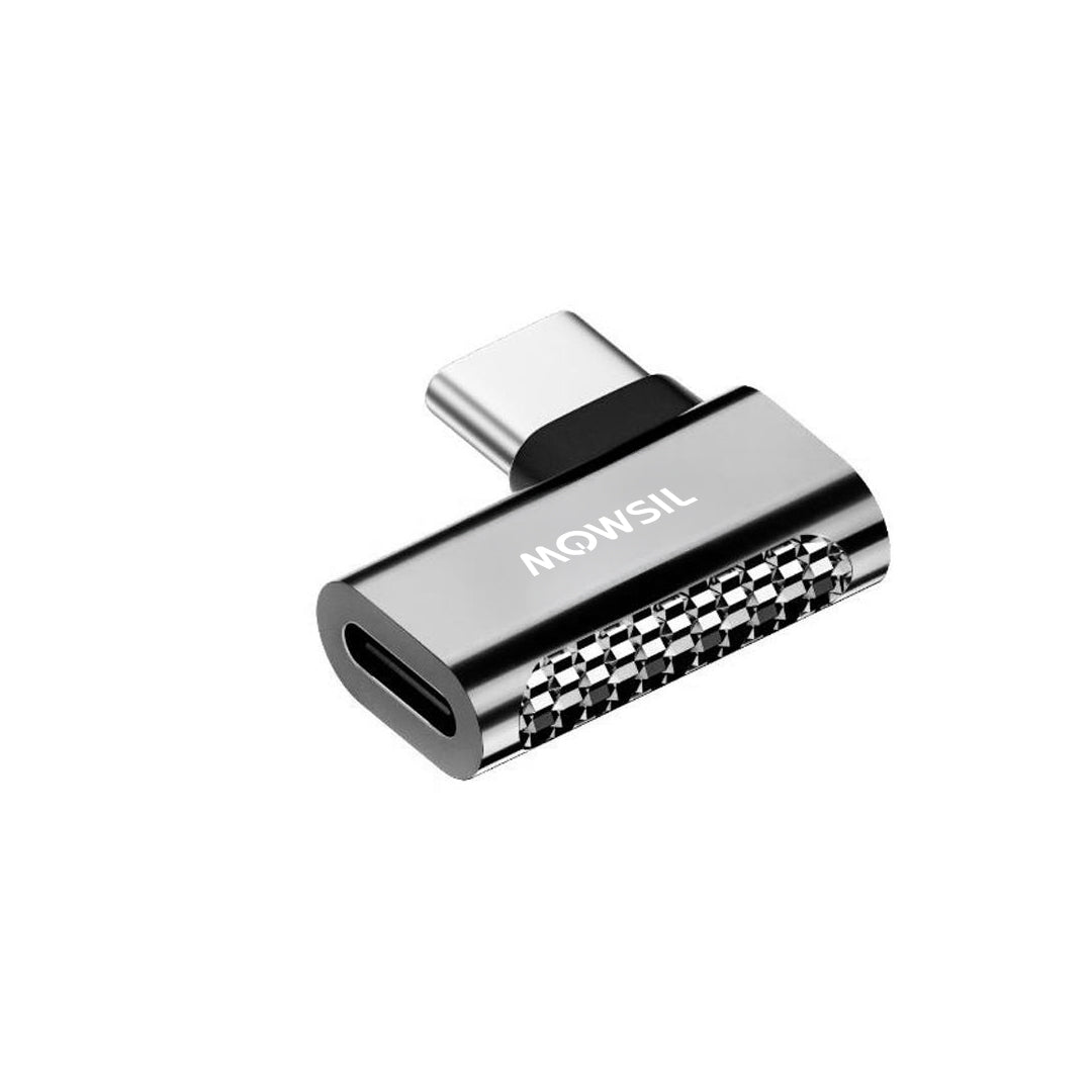 USB-C 90 Horizontal 8K Adapter (Male to Female) 2 Pack