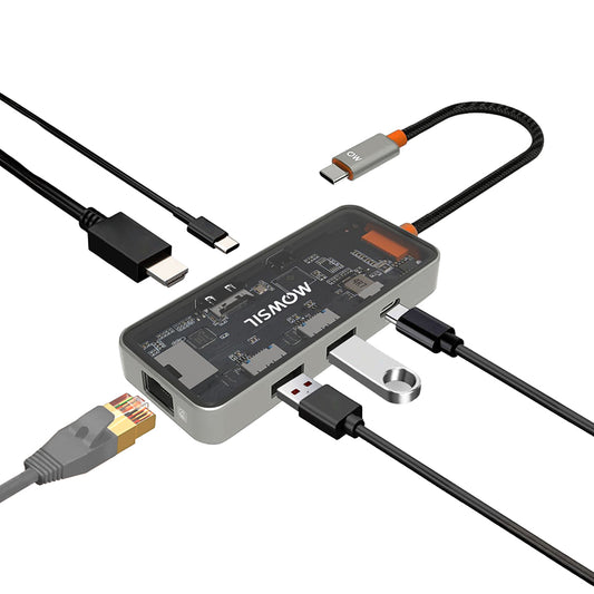 Mowsil 6-in-1 USB-C Hub
