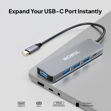 Mowsil USB-C to USB-A Hub