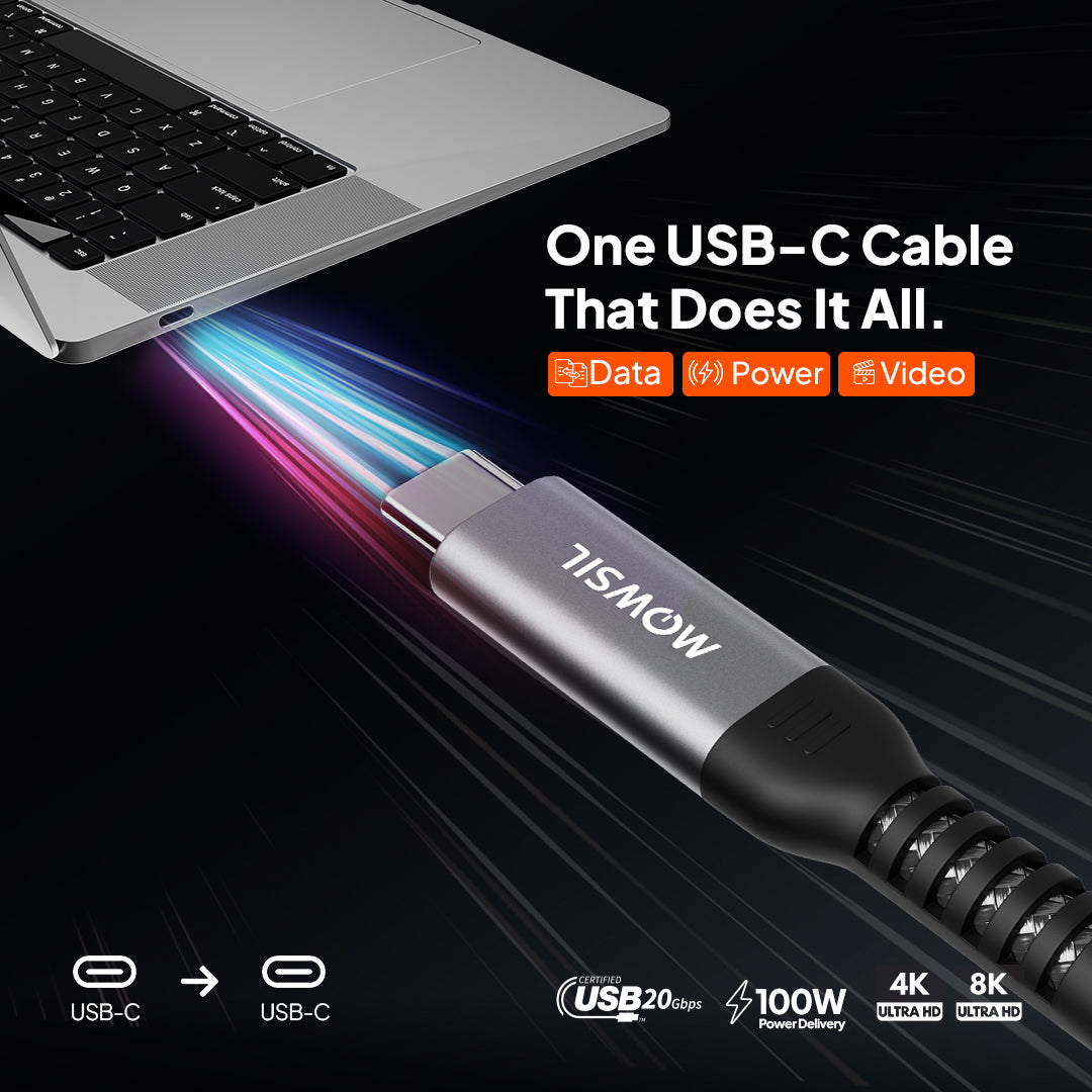 Mowsil USB-C 4K Video Cable 5m