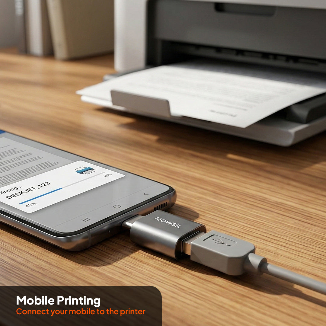 محول Mowsil USB-C إلى USB-A OTG