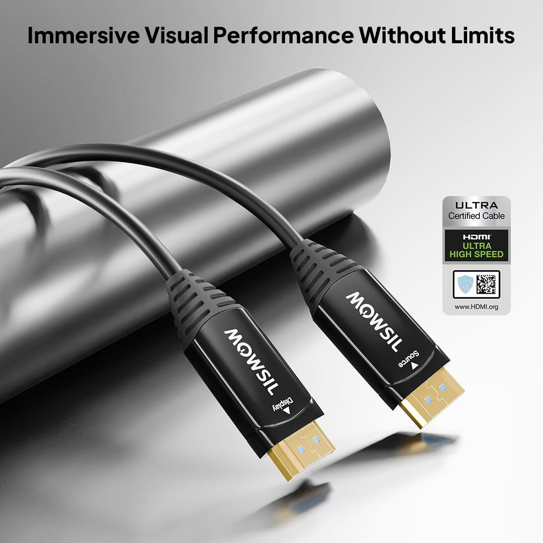 Mowsil 8K HDMI 2.1 Active Optical Cable