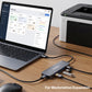 Mowsil USB-C to USB-A Hub