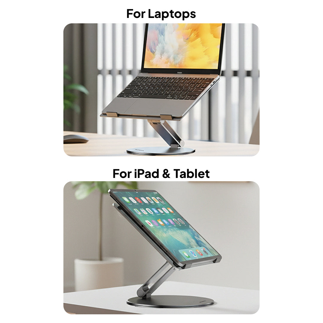 Mowsil Adjustable Laptop Stand for Desk & Tablet