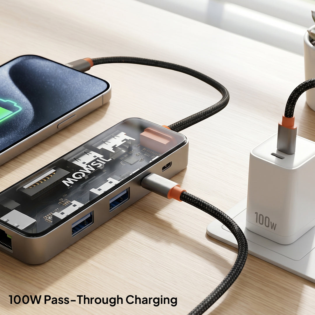 Mowsil 10-in-1 USB-C Hub