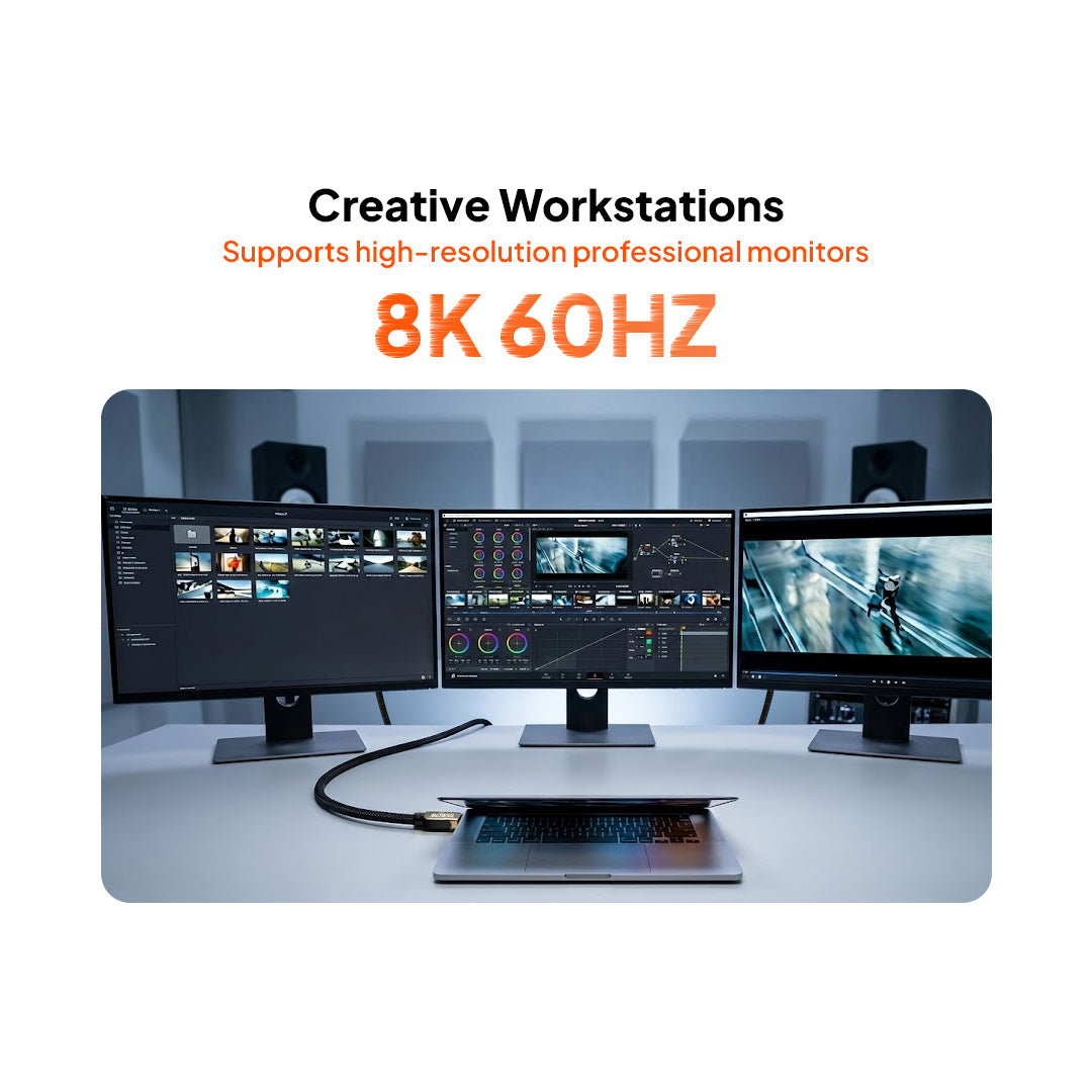 Mowsil 8K HDMI 2.1 Cable