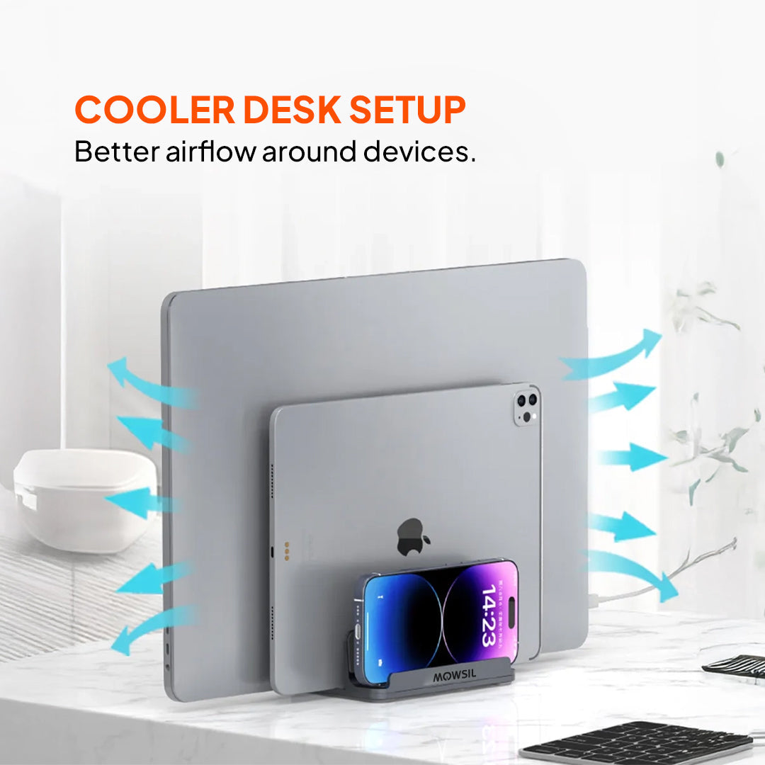 Mowsil Vertical Laptop Stand