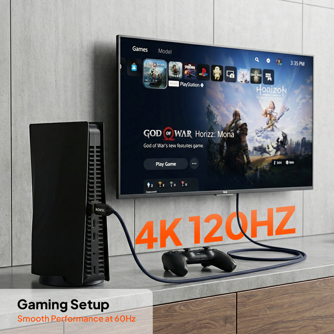 Mowsil 8K HDMI 2.1 Active Optical Cable
