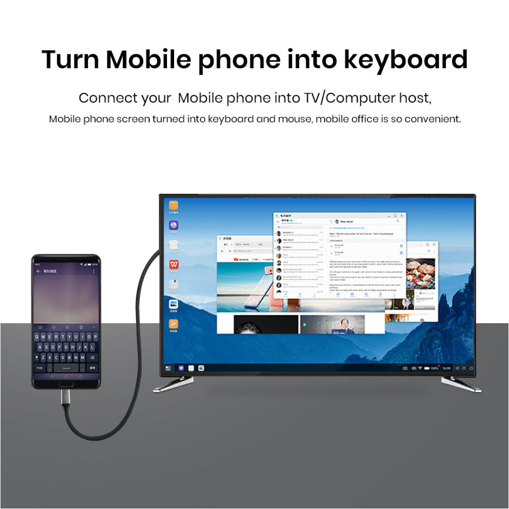كابل مووسيل USB-C إلى HDMI بطول 2 متر