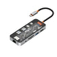 Mowsil 10-in-1 USB-C Hub Docking Station 