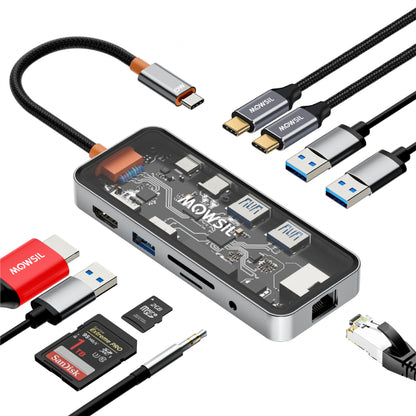 موزع مووسيل USB-C 10 في 1