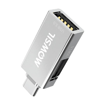 Mowsil USB-C to USB 2 Port 3.0 Adapter