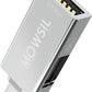 Mowsil USB-C to USB 2 Port 3.0 Adapter, Type C Male to Type A Female Converter for MacBook Pro,iPad Pro/Mac Air/Surface, Phone/Tablet, Grey