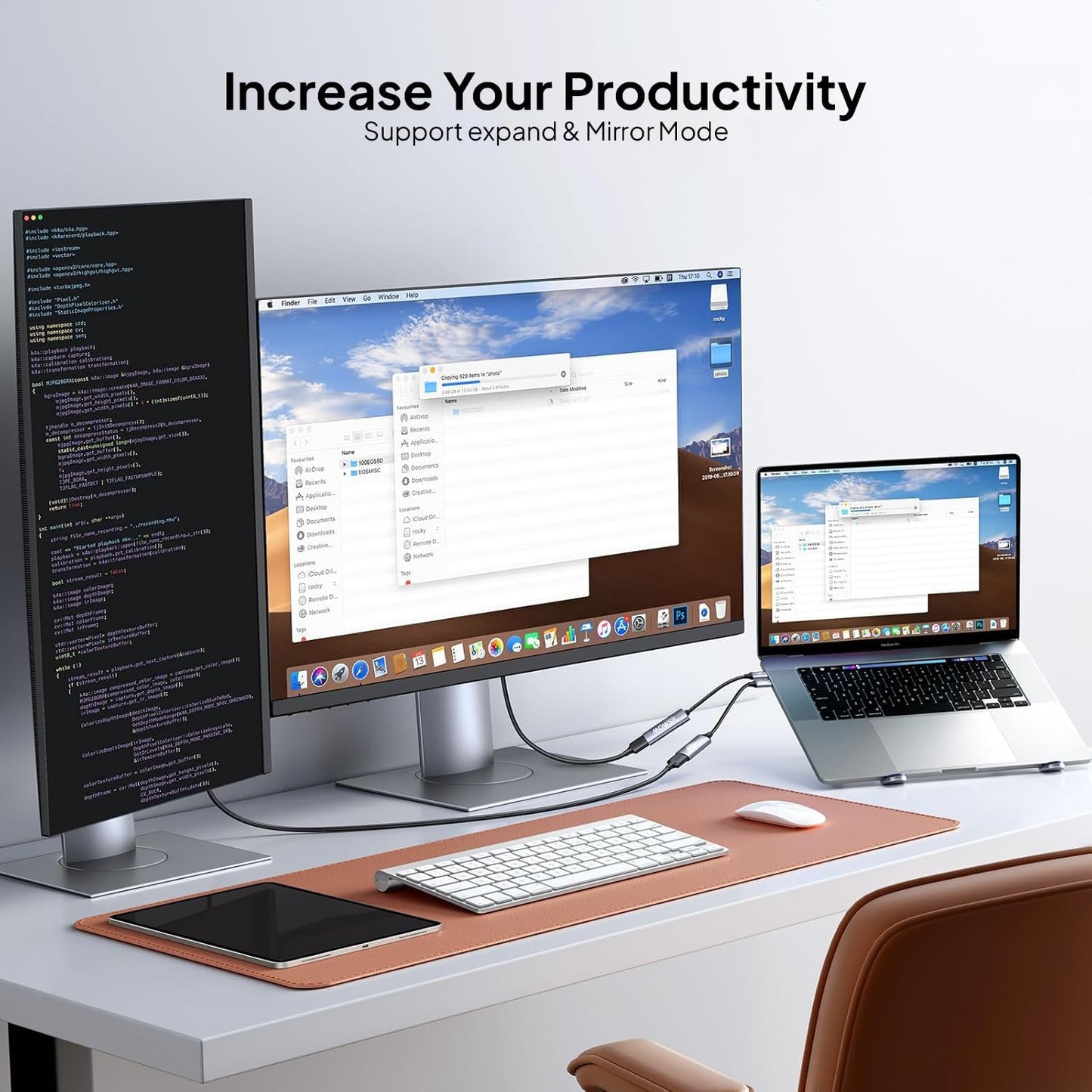 Mowsil USB-C to HDMI Adapter – 4K@60Hz, Aluminum Alloy, High-Speed Converter for MacBook, Laptop & iPad