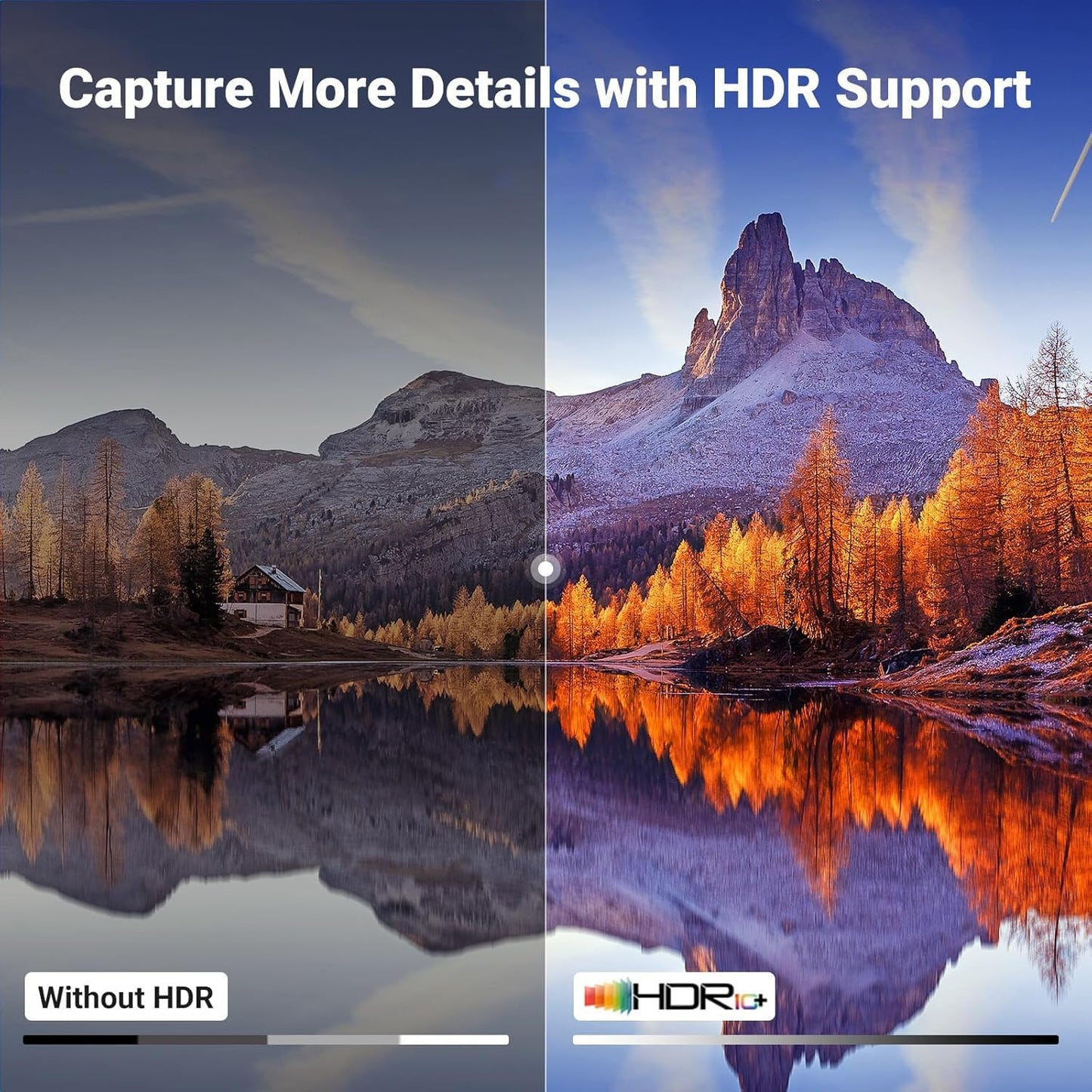 Mowsil USB-C to HDMI Adapter – 4K@60Hz, Aluminum Alloy, High-Speed Converter for MacBook, Laptop & iPad