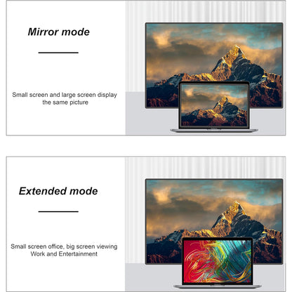 محول Mowsil USB-C إلى HDMI+VGA