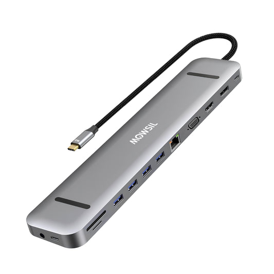 محطة إرساء Mowsil USB-C 13 في 1 Type-C