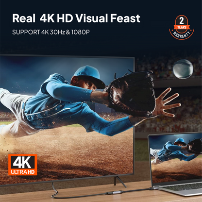 محول Mowsil DisplayPort إلى HDMI